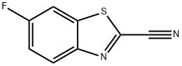 2-Benzothiazolecarbonitrile,6-fluoro-(9CI) Struktur