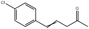 5-(4-Chlorophenyl)-4-penten-2-one Struktur