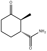 Cyclohexanecarboxamide, 2-methyl-3-oxo-, trans- (9CI) Struktur