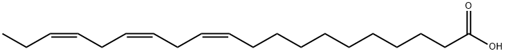 CIS-11,14,17-EICOSATRIENOIC ACID Structure