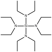 TETRAKIS(DIETHYLAMINO)SILANE Struktur