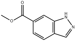 6-(1H)INDAZOLE CARBOXYLIC ACID METHYL ESTER Structure