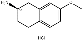 (R)-7-METHOXY-1,2,3,4-TETRAHYDRO-NAPHTHALEN-2-YLAMINE HYDROCHLORIDE Struktur