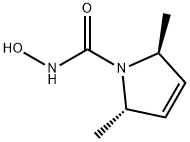 1H-Pyrrole-1-carboxamide,2,5-dihydro-N-hydroxy-2,5-dimethyl-,(2S-trans)-(9CI) Struktur