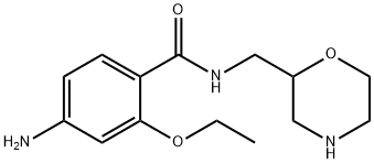 Des-5’-chloro-4-fluorobenzyl Mosapride Struktur