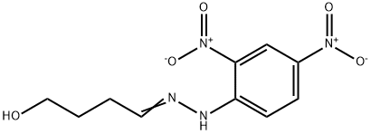 4-Hydroxybutyraldehyde 2,4-dinitrophenyl hydrazone Struktur