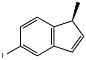 1H-Indene,5-fluoro-1-methyl-,(1S)-(9CI) Struktur