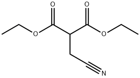 Diethyl 2-(cyanomethyl)malonate Struktur