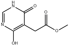 Methyl 2-(4,6-dihydroxypyriMidin-5-yl)acetate Struktur