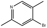 4-broMo-2,5-diMethylpyridine Struktur