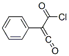 2-Phenyl-3-oxoacrylic acid chloride Struktur