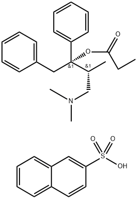 PROPOXYPHENE NAPSYLATE Struktur