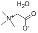 BETAINE MONOHYDRATE Struktur