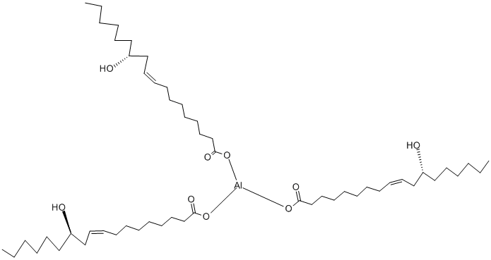 ALUMINUM RICINOLEATE Struktur