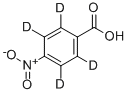 4-NITROBENZOIC-D4 ACID Struktur