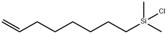 7-OCTENYLDIMETHYLCHLOROSILANE Struktur