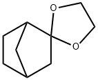 Spiro[bicyclo[2.2.1]heptane-2,2-[1,3]dioxolane]  (9CI) Struktur