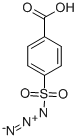 4-CARBOXYBENZENESULFONYL AZIDE Struktur