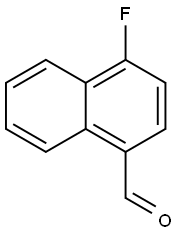 4-FLUORO-1-NAPHTHALDEHYDE Struktur