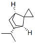 Spiro[bicyclo[2.2.1]heptane-7,1-cyclopropane], 2-(1-methylethyl)-, (1alpha,2alpha,4alpha)- (9CI) Struktur