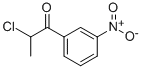 1-Propanone, 2-chloro-1-(3-nitrophenyl)- (9CI) Struktur