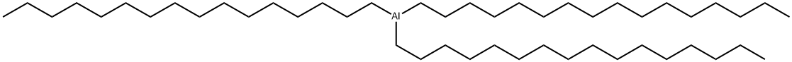 trihexadecylaluminium  Struktur