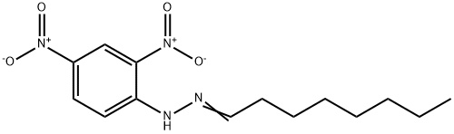 2,4-dinitro-N-(octylideneamino)aniline Struktur