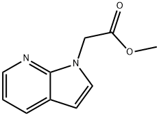 Pyrrolo[2,3-b]pyridin-1-yl-acetic acid Methyl ester Struktur