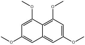 Naphthalene, 1,3,6,8-tetramethoxy- Struktur