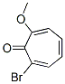 2-Methoxy-7-bromo-2,4,6-cycloheptatriene-1-one Struktur