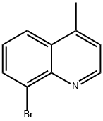 8-bromo-4-methylquinoline Struktur