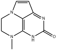 1H-Pyrrolo[3,2,1-de]pteridin-2(4H)-one,5,6-dihydro-4-methyl-(9CI) Struktur