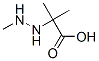 Propanoic acid, 2-methyl-2-(2-methylhydrazino)- (9CI) Struktur