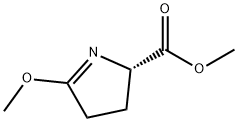 2H-Pyrrole-2-carboxylicacid,3,4-dihydro-5-methoxy-,methylester,(2S)-(9CI) Struktur