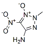 2H-1,2,3-Triazol-4-amine,  2-methyl-5-nitro-,  1-oxide Struktur