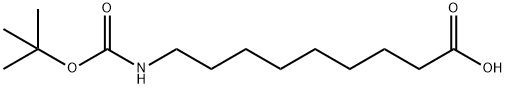 BOC-9-AMINONONANOIC ACID Structure