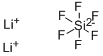 LITHIUM HEXAFLUOROSILICATE Struktur