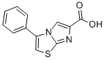 3-PHENYLIMIDAZO[2,1-B]THIAZOLE-6-CARBOXYLIC ACID Struktur