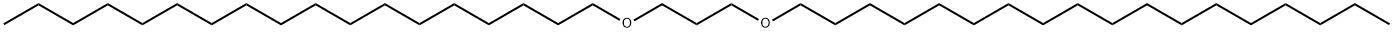 1,1'-[1,3-Propanediylbis(oxy)]bisoctadecane Struktur