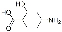 Cyclohexanecarboxylic acid, 4-amino-2-hydroxy- (9CI) Struktur