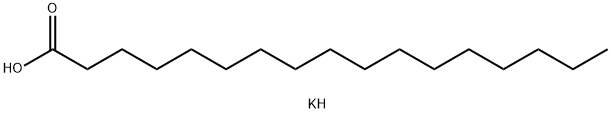 potassium heptadecanoate  Struktur