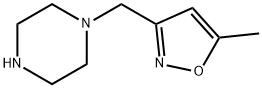 Piperazine, 1-[(5-methyl-3-isoxazolyl)methyl]- (9CI) Struktur