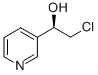 (R)-1-(Pyrid-3-yl)-2-chloroethanol Struktur