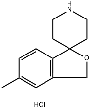 5-Methylspiro[1,3-dihydroisobenzofuran-3,4'-piperidine] hydrochloride Struktur