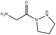 Pyrazolidine, 1-(aminoacetyl)- (9CI) Struktur