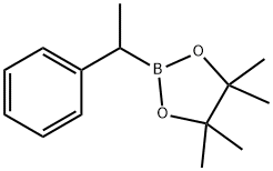 4,4,5,5-tetraMethyl-2-(1-phenylethyl)-1,3,2-dioxaborolane Struktur