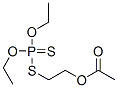 Dithiophosphoric acid S-[2-(acetyloxy)ethyl]O,O-diethyl ester Struktur