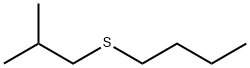 Butylisobutylsulfide Struktur