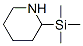 Piperidine, 2-(trimethylsilyl)- (9CI) Struktur