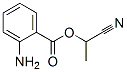 Propanenitrile, 2-[(2-aminobenzoyl)oxy]- (9CI) Struktur